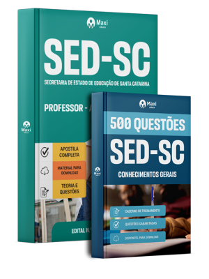 Combo SED-SC 2026 - Professor - Artes