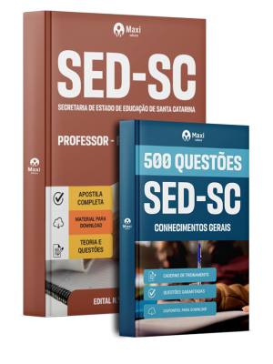 Combo SED-SC 2026 - Professor - Filosofia