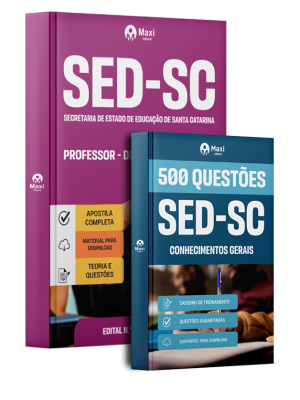 Combo SED-SC 2026 - Professor - Direito