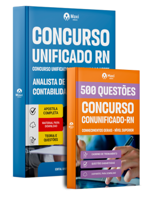 Combo Unificado RN 2026 - Analista de Trânsito - Contabilidade
