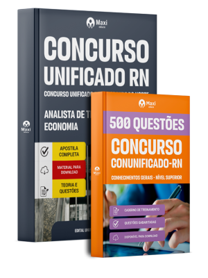 Combo Unificado RN 2026 - Analista de Trânsito - Economia