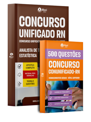 Combo Unificado RN 2026 - Analista de Trânsito - Estatística