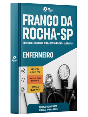 Apostila Prefeitura de Franco da Rocha - SP 2026 - Enfermeiro