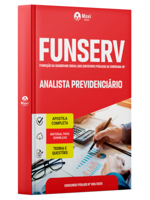 Apostila FUNSERV 2026 - Analista Previdenciário