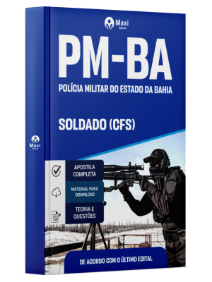Apostila PM-BA 2026 - Soldado (CFS)
