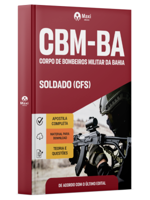 Apostila CBM-BA 2026 - Soldado (CFS)