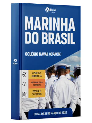 Apostila Marinha do Brasil 2026 - Colégio Naval (CPACN)