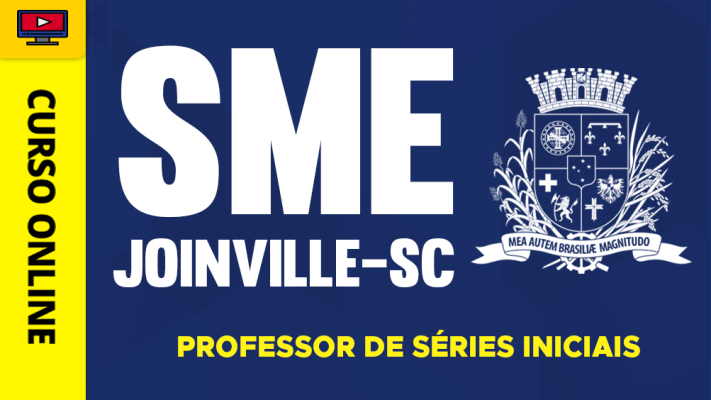 Curso SME Joinville-SC 2026 - Professor de Séries Iniciais