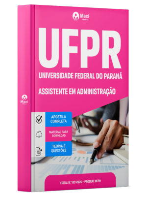 Apostila UFPR 2026 - Assistente em Administração