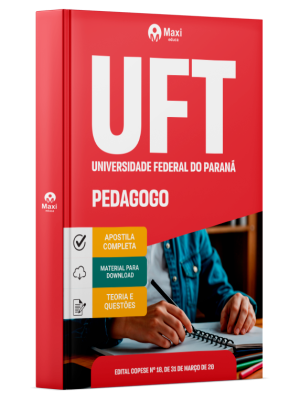 Apostila UFT 2026 - Pedagogo