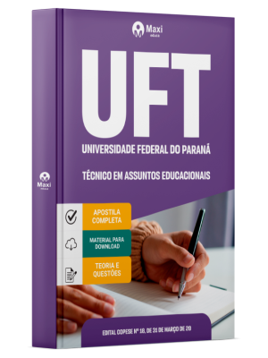 Apostila UFT 2026 - Técnico em Assuntos Educacionais