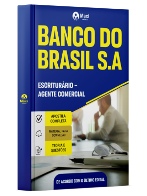 Apostila BB  2026 - Escriturário - Agente Comercial