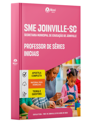 Apostila SME Joinville-SC 2026 - Professor de Séries Iniciais