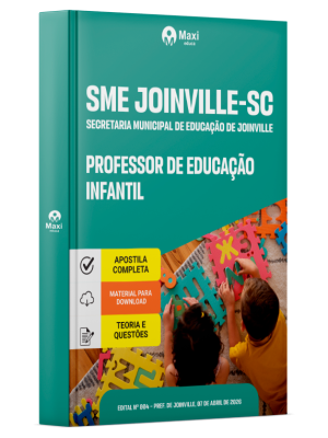 Apostila SME Joinville-SC 2026 - Professor de Educação Infantil