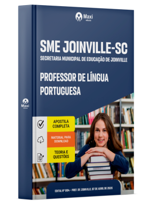 Apostila SME Joinville-SC 2026 - Professor de Língua Portuguesa