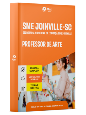 Apostila SME Joinville-SC 2026 - Professor de Arte