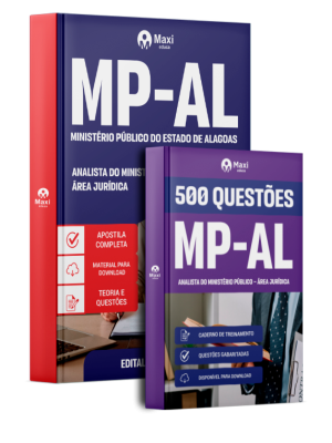 Combo MP-AL 2026 - Analista do Ministério Público - Área Jurídica