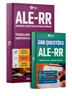 Combo ALE-RR 2026 - Técnico Legislativo - Assistente Legislativo