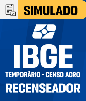 Simulado - IBGE - Temporário 2026 - Censo Agro - Recenseador