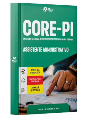 Apostila CORE-PI 2026 - Assistente Administrativo