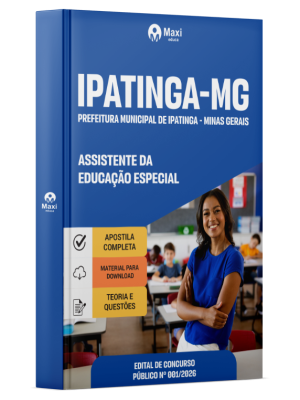 Apostila Prefeitura de Ipatinga - MG 2026 - Assistente da Educação Especial