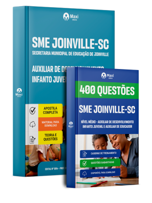 Combo SME Joinville-SC 2026 - Auxiliar de Desenvolvimento - Infanto Juvenil