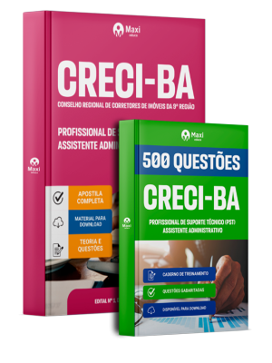 Combo CRECI-BA 2026 - Profissional de Suporte Técnico (PST) - Assistente Administrativo