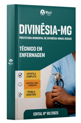 Apostila Prefeitura de Divinésia - MG - 2025 - Técnico Em Enfermagem