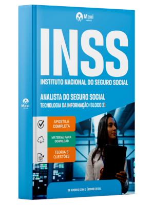 Apostila INSS 2026 - Analista do Seguro Social - Tecnologia da Informação (Bloco 3)