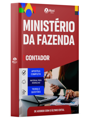 Apostila Ministério da Fazenda 2026 - Contador