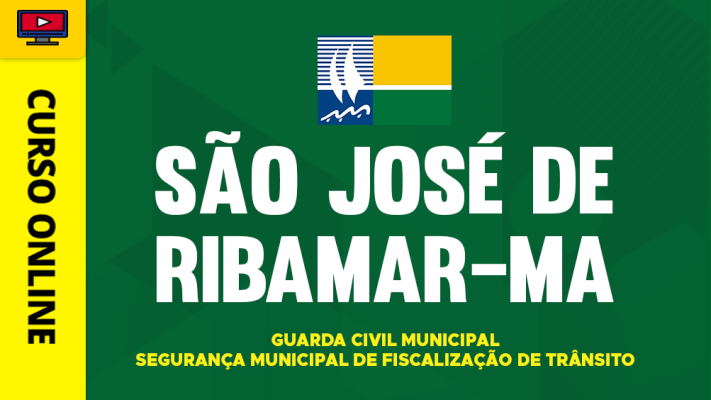 Curso Prefeitura de São José de Ribamar - MA 2026 - Guarda Civil Municipal - Segurança Municipal de Fiscalização de Trânsito