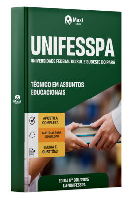 Apostila Unifesspa 2025 - Técnico em Assuntos Educacionais