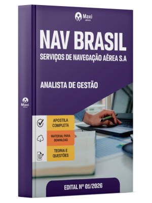 Apostila NAV Brasil 2026 - Analista de Gestão