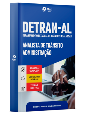 Apostila DETRAN-AL 2026 - Analista de Trânsito - Administração