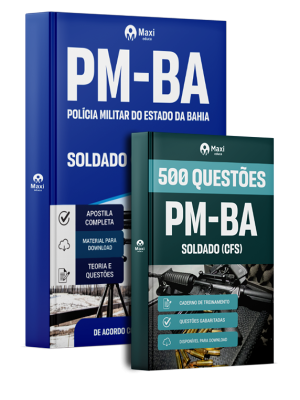 Combo PM-BA 2026 - Soldado (CFS)