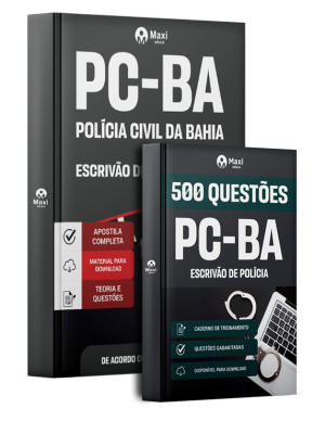 Combo PC-BA 2026 - Escrivão de Polícia