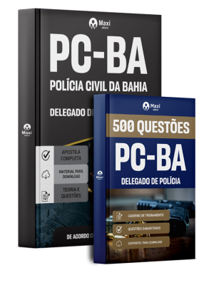 Combo PC-BA 2026 - Delegado de Polícia
