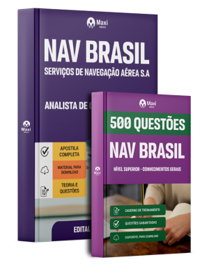 Combo NAV Brasil 2026 - Analista de Gestão