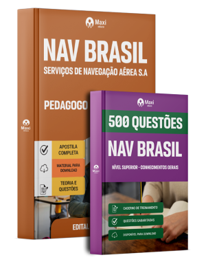 Combo NAV Brasil 2026 - Pedagogo