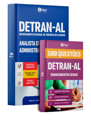 Combo DETRAN-AL 2026 - Analista de Trânsito - Administração