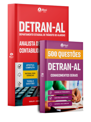 Combo DETRAN-AL 2026 - Analista de Trânsito - Contabilidade