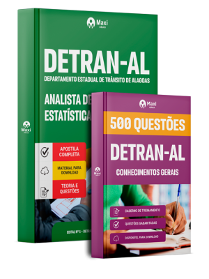 Combo DETRAN-AL 2026 - Analista de Trânsito - Estatística
