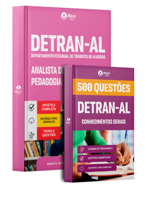 Combo DETRAN-AL 2026 - Analista de Trânsito - Pedagogia