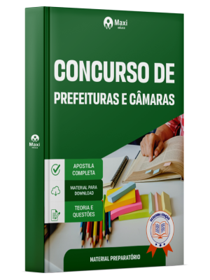 Apostila Prefeituras e Câmaras - Primeira Aprovação em PDF