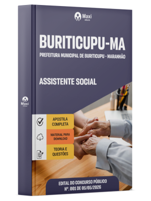 Apostila Prefeitura de Buriticupu-MA 2026 - Assistente Social
