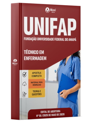 Apostila UNIFAP 2026 - Técnico em Enfermagem