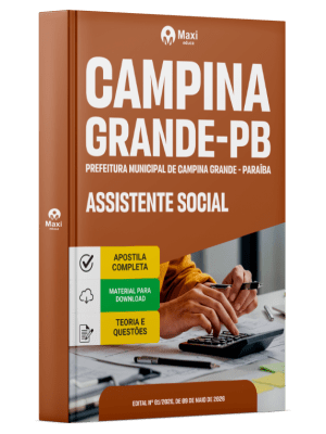 Apostila Prefeitura de Campina Grande - PB 2026 - Assistente Social