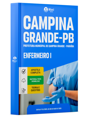 Apostila Prefeitura de Campina Grande - PB 2026 - Enfermeiro I