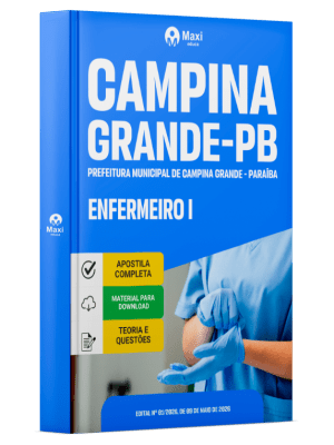 Apostila Prefeitura de Campina Grande - PB 2026 - Enfermeiro I