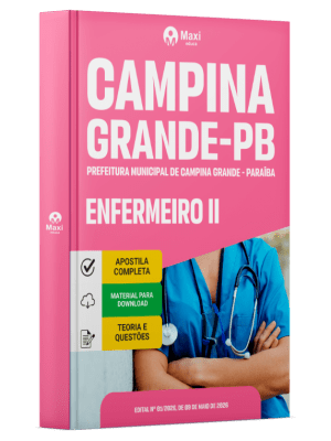 Apostila Prefeitura de Campina Grande em PDF - PB 2026 - Enfermeiro II